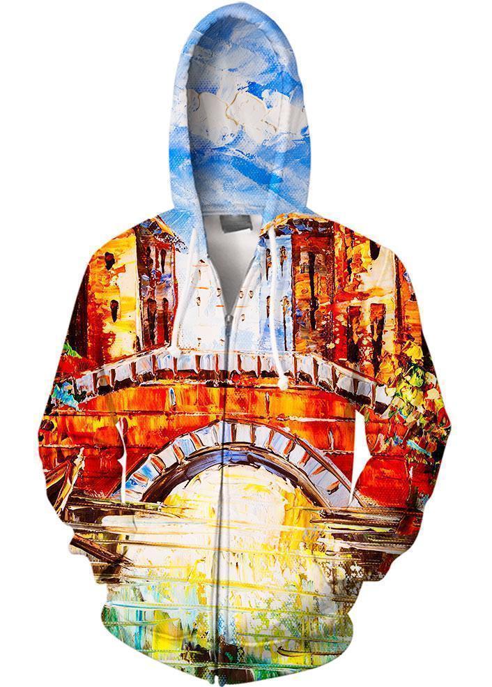 Venice, Italy-Shirt-6teenth World-Zip-S-Vibe Cosy™