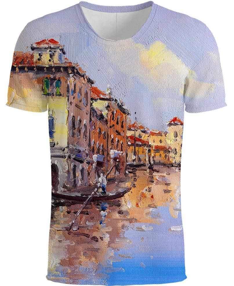 Venice Italy 4-Shirt-6teenth World-T-Shirt-S-Vibe Cosy™