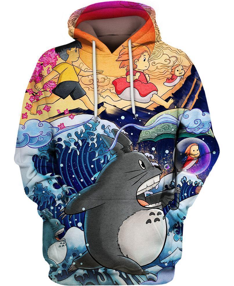 Miraculous Footstep-ghibli-VIO STORE-Hoodie-S-Vibe Cosy™