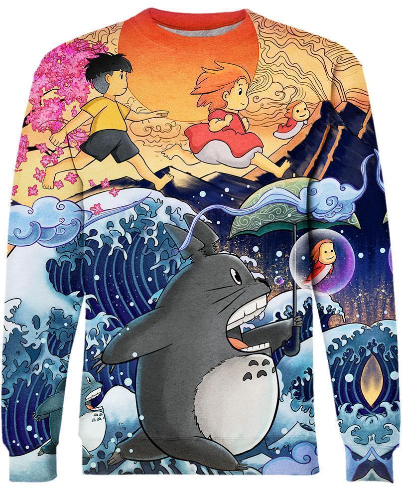 Miraculous Footstep-ghibli-VIO STORE-Sweatshirt-S-Vibe Cosy™