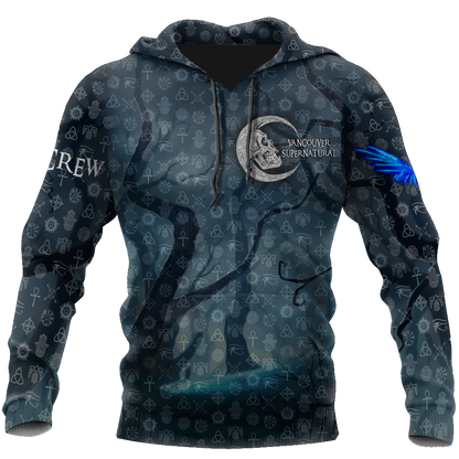 Vancouver Supernatural Ghost Hunting Teams 3D all over printed for men and women TR0705201-Apparel-Huyencass-Hoodie-S-Vibe Cosy™