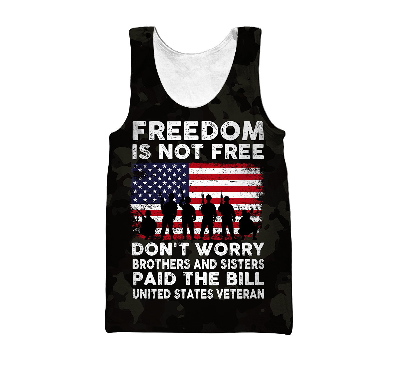 Veteran Freedom is not Free 3D all over printed shirts for men and women DD05252001-Apparel-Huyencass-Hoodie-S-Vibe Cosy™