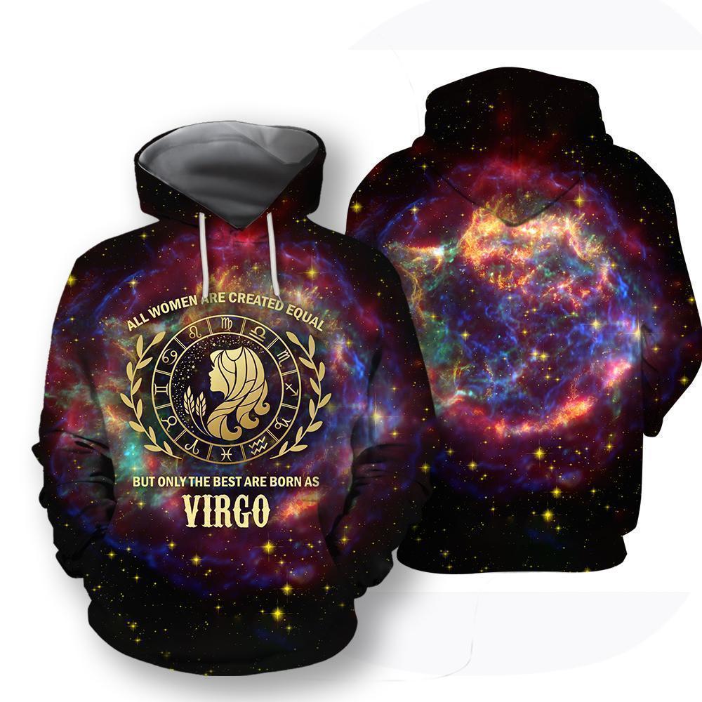All Over Printed Virgo Horoscope Hoodie-Apparel-NTH-Hoodies-S-Vibe Cosy™