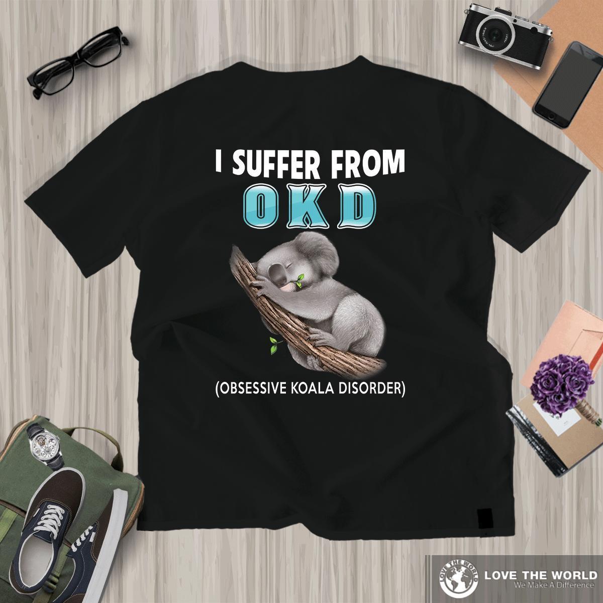 AUSTRALIA OKD T-SHIRT K5-T-SHIRTS-HP Arts-Gildan Womens T-Shirt-Black-S-Vibe Cosy™
