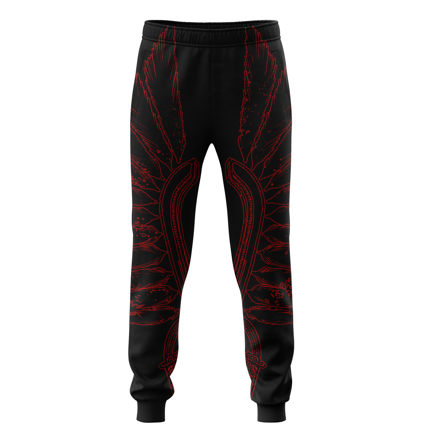 Premium Premium Hussars Red Polska Husaria Custom name Combo Zip Cloak Sweatpant For Winter
