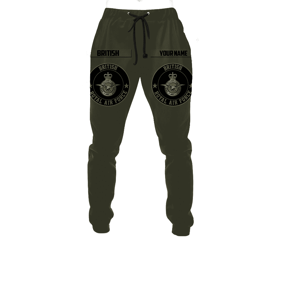 Custom Name XT British Royal Air Force 3D Printed Shirts DA16042104