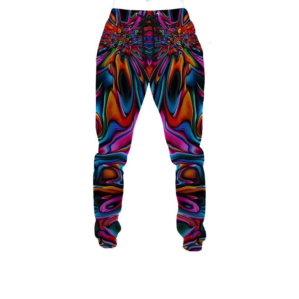 Hippie 3D All Over Printed Unisex Sweatpants TQH200704.S4
