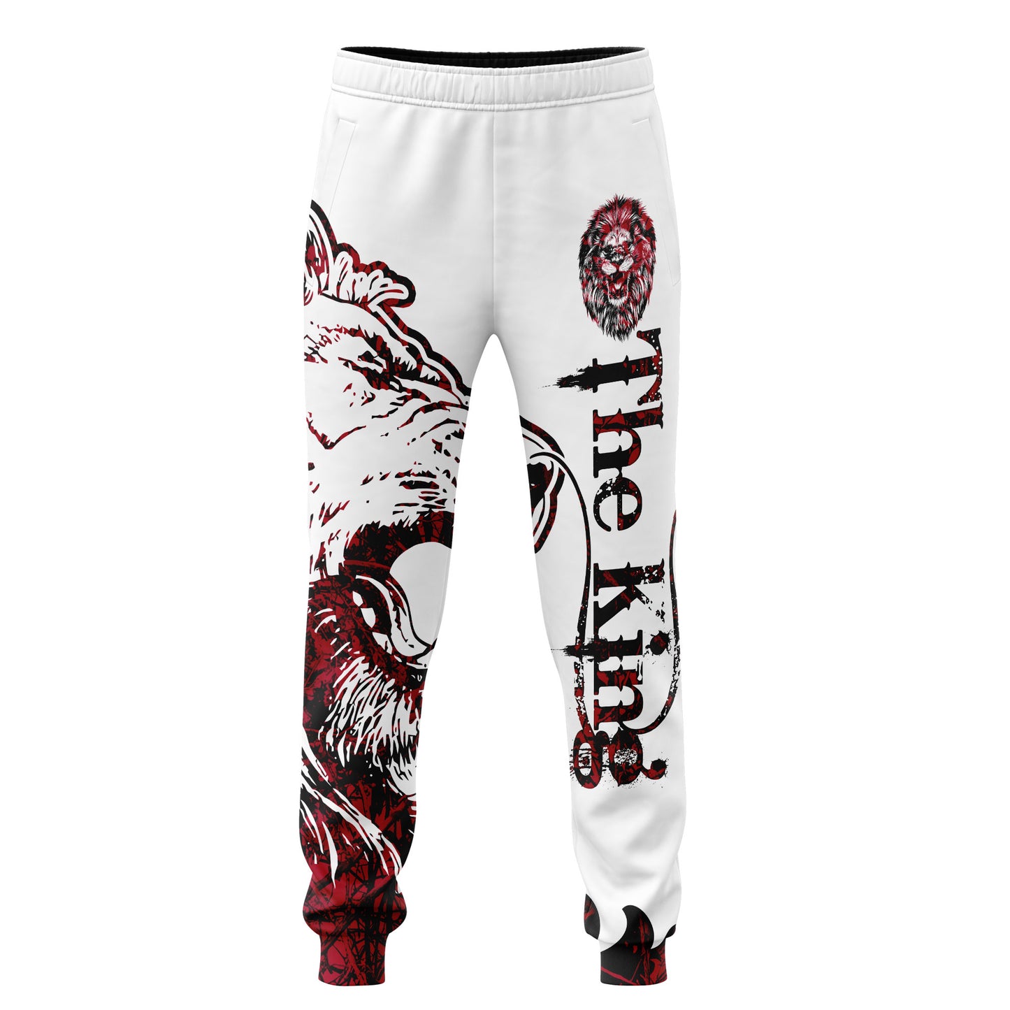 Alpha King Lion Tattoo 3D All Over Printed Combo Hoodie + Sweatpant