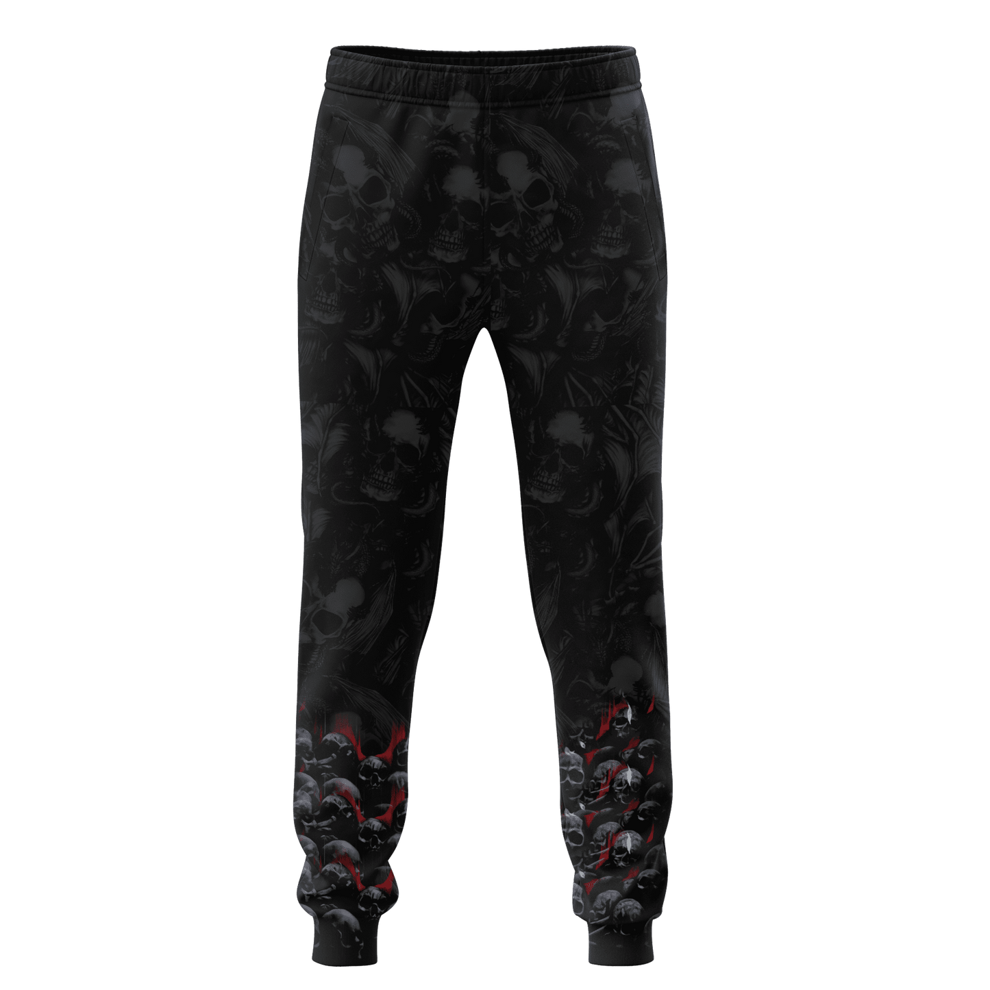 Skull and Beauty 3D All Over Printed Combo Hoodie + Sweatpant