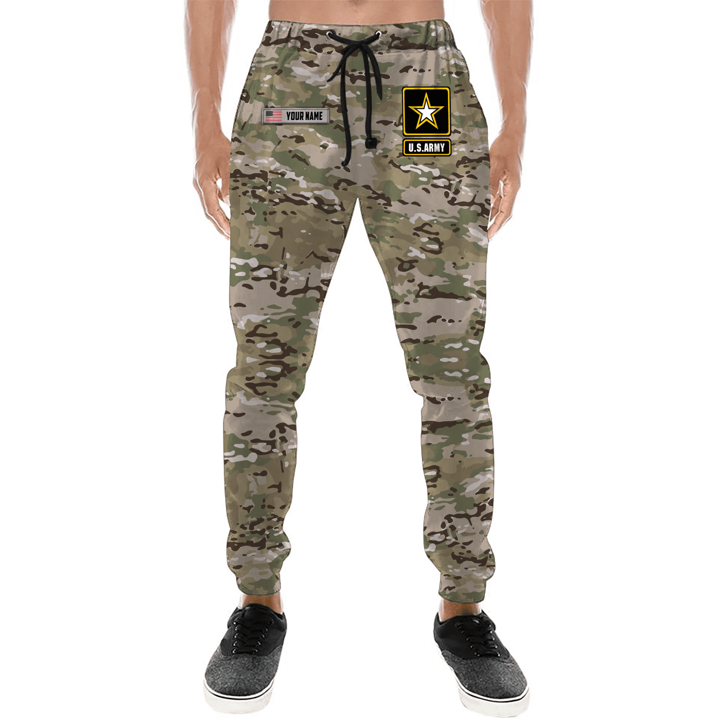 Custom name Camo Army Veteran 3D printed shirts Proud Military