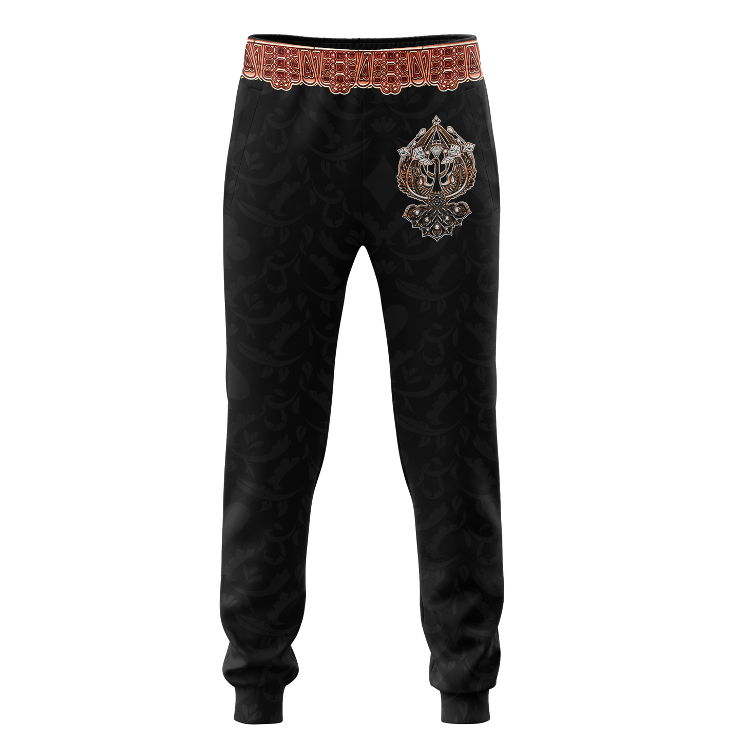 King Ace Spade Lion Poker 3D All Over Printed Combo Sweater + Sweatpant