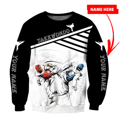 Personalized Taekwondo 3D All Over Printed Shirts