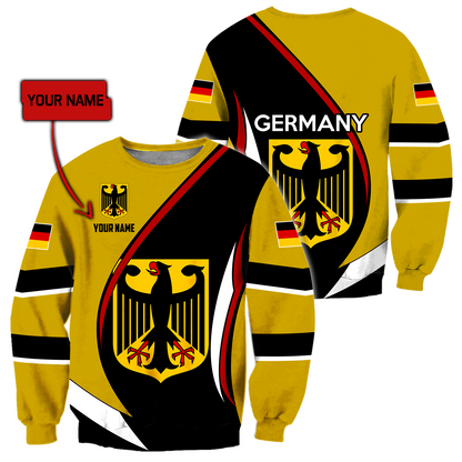 Germany Hoodie Personalized 3D All Over Printed Shirts
