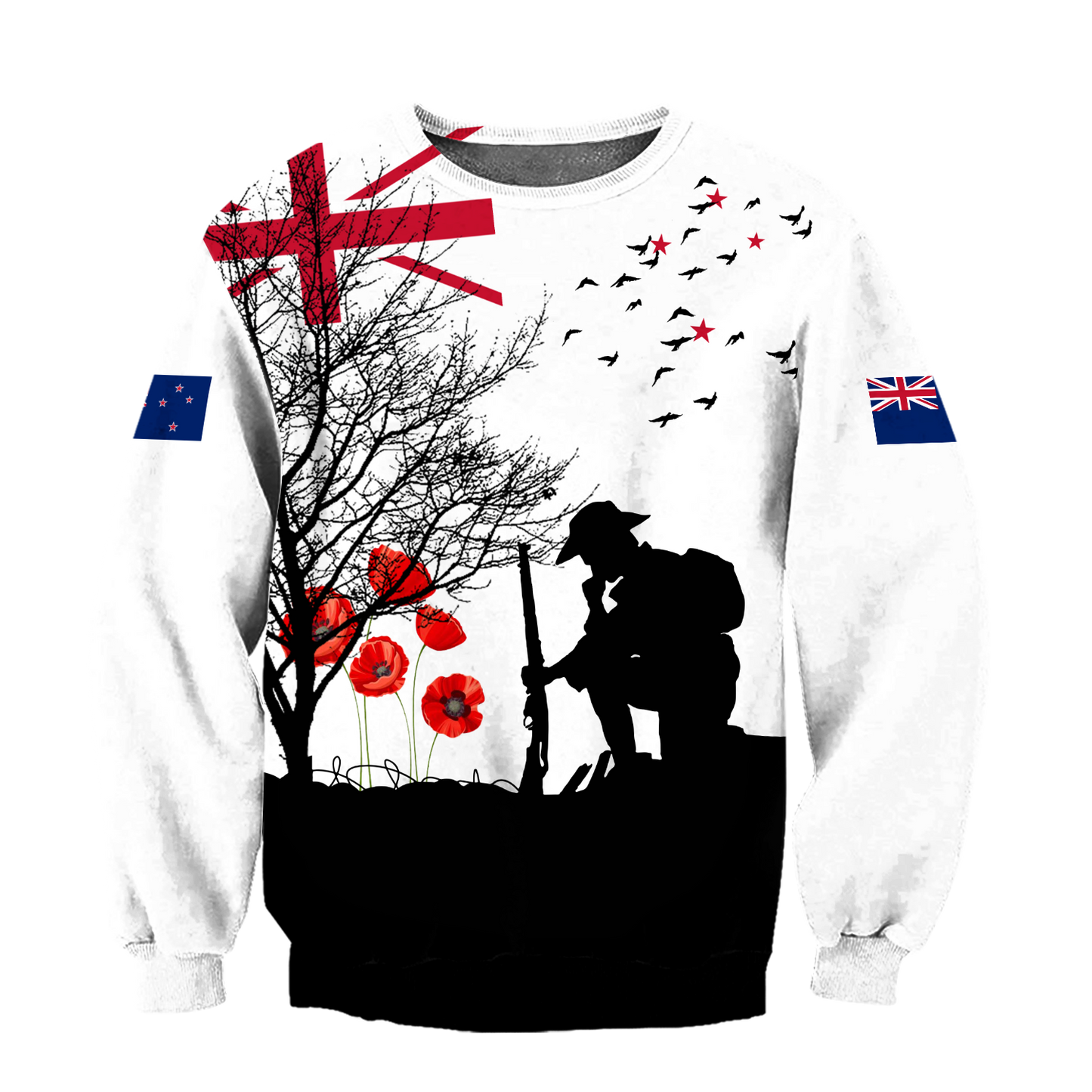 Premium Anzac Day New Zealand 3D Printed Unisex Shirts TN