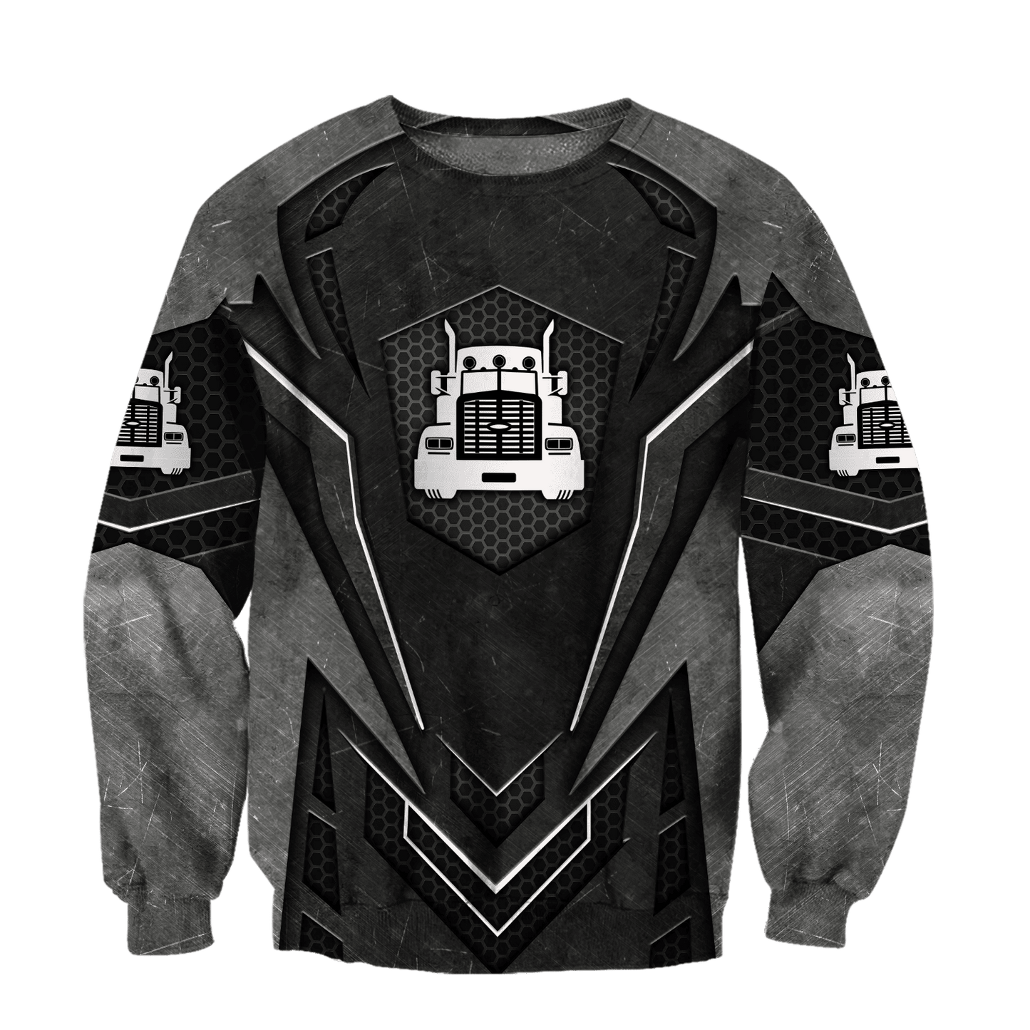 Premium Trucker Metal 3D Printed Unisex Shirts TN