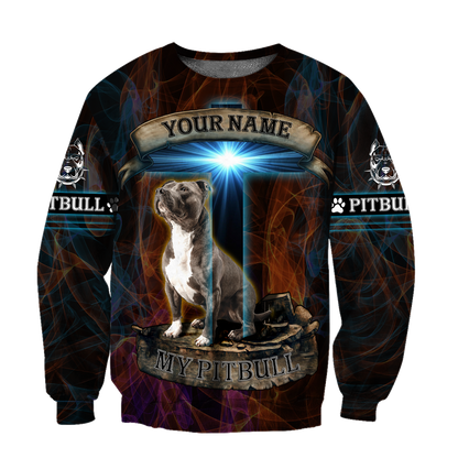 Personalized Pitbull 3d hoodie shirt for men and women SN14042101