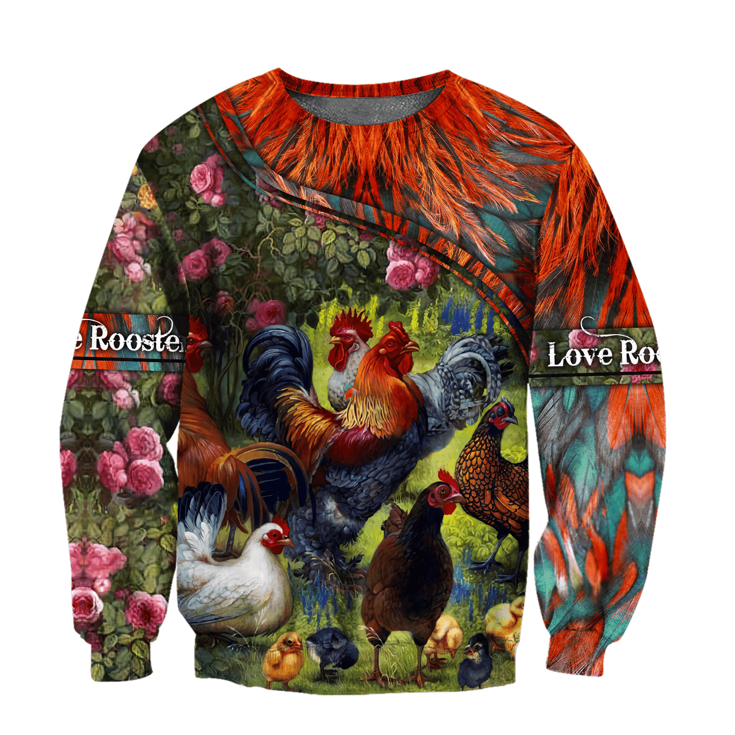 Farm Rooster 3D Printed Unisex Shirts HHT15042104