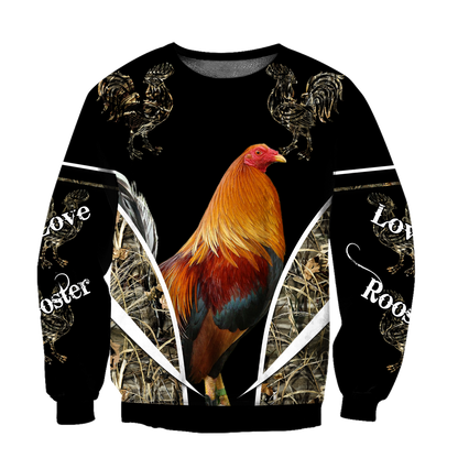 Rooster 3D Printed Unisex Shirts TNA22042101