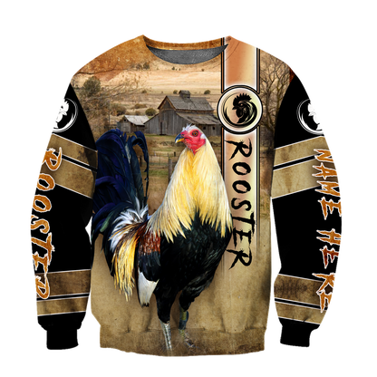 Personalized Rooster 3D Printed Unisex Shirts TNA24042103