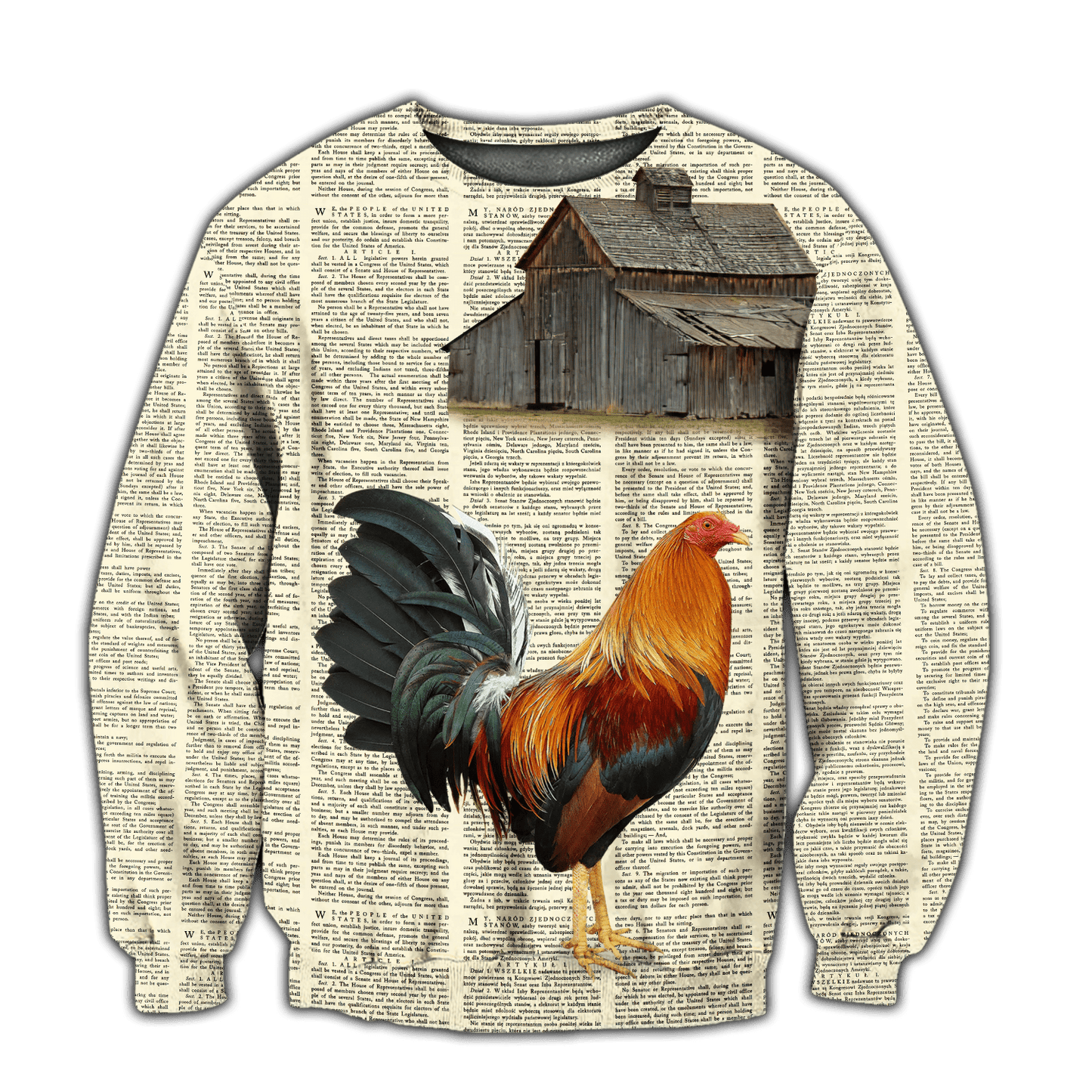 Rooster 3D Printed Unisex Shirts HHT29042102