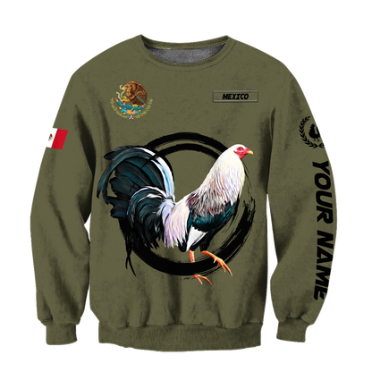 Personalized Mexican Rooster 3D Printed Unisex Shirts TNA07052104VH