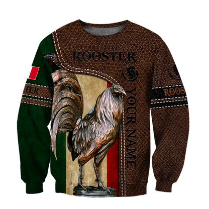 Personalized Mexican Rooster 3D Printed Unisex Shirts TNA11052104