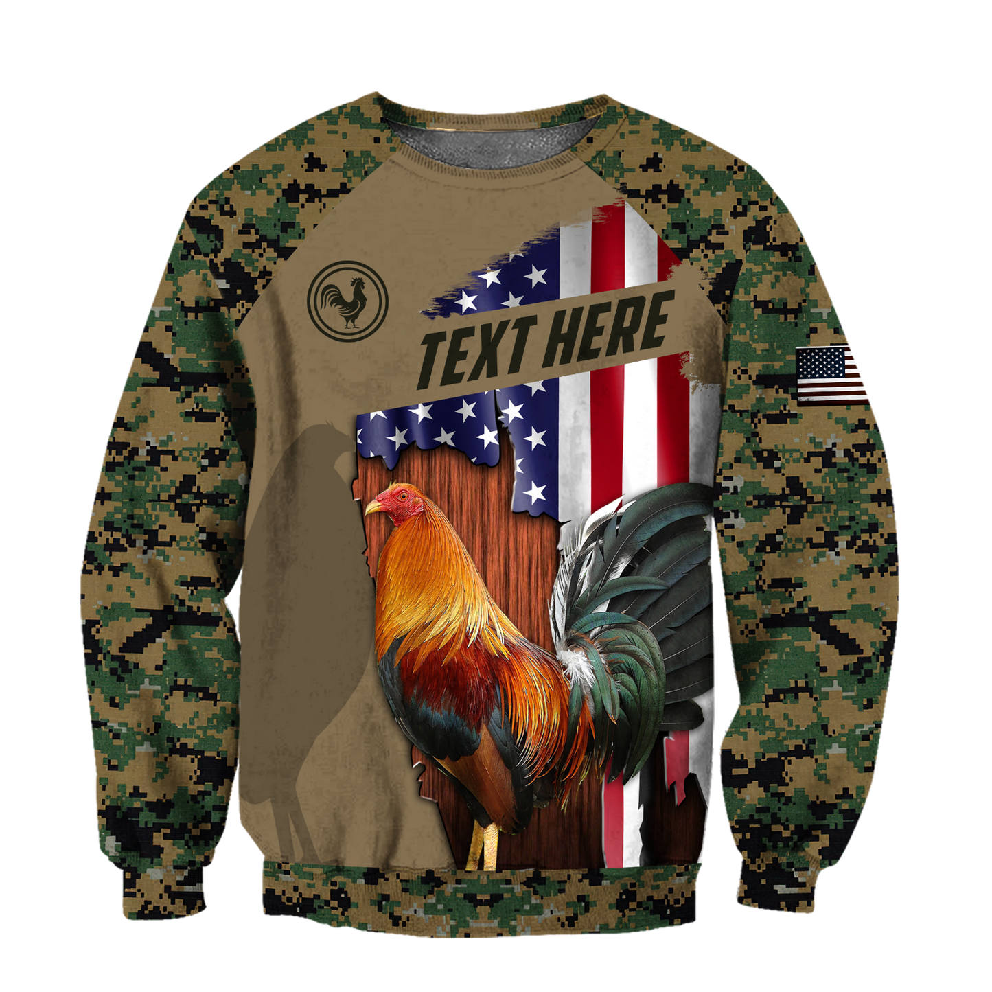 Personalized Rooster 3D Printed Unisex Shirts SN14052104