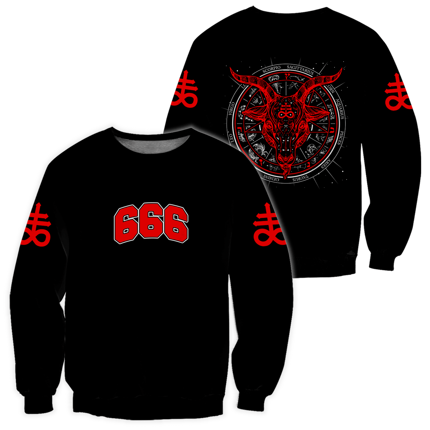 Satanic 3D Printed Shirts DD15052105.S