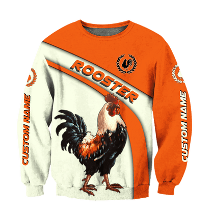 Personalized Rooster 3D Printed Unisex Shirts HHT13052104