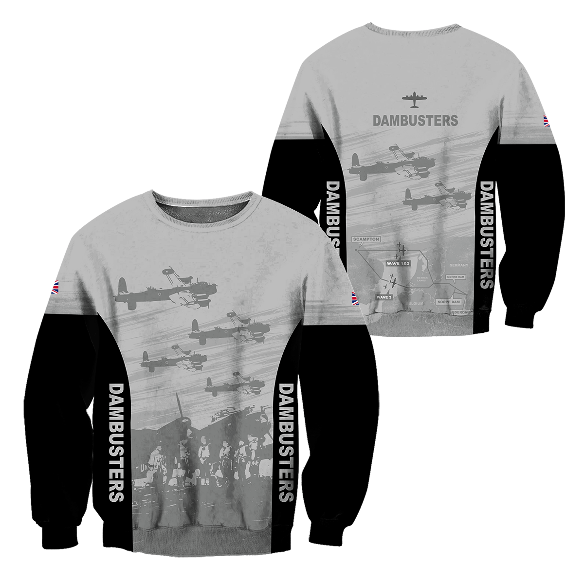 Operation Chastise 'DAMBUSTERS' 3D All Over Printed Unisex Shirts