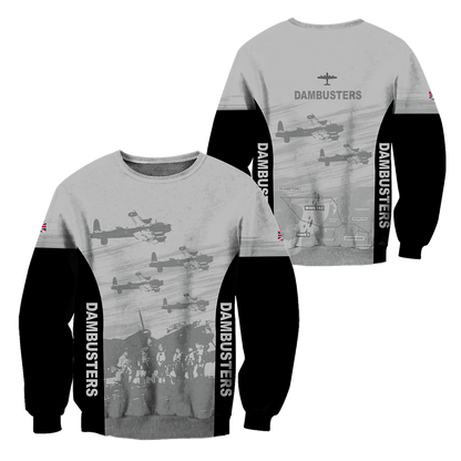 Operation Chastise 'DAMBUSTERS' 3D All Over Printed Unisex Shirts