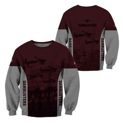 Operation Chastise 'DAMBUSTERS' 3D All Over Printed Unisex Shirts