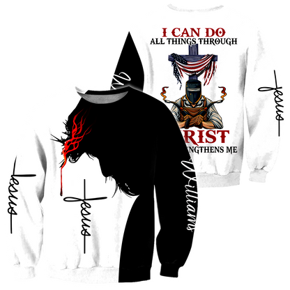 Premium Personalized 3D Printed Jesus Welder Shirts MEI