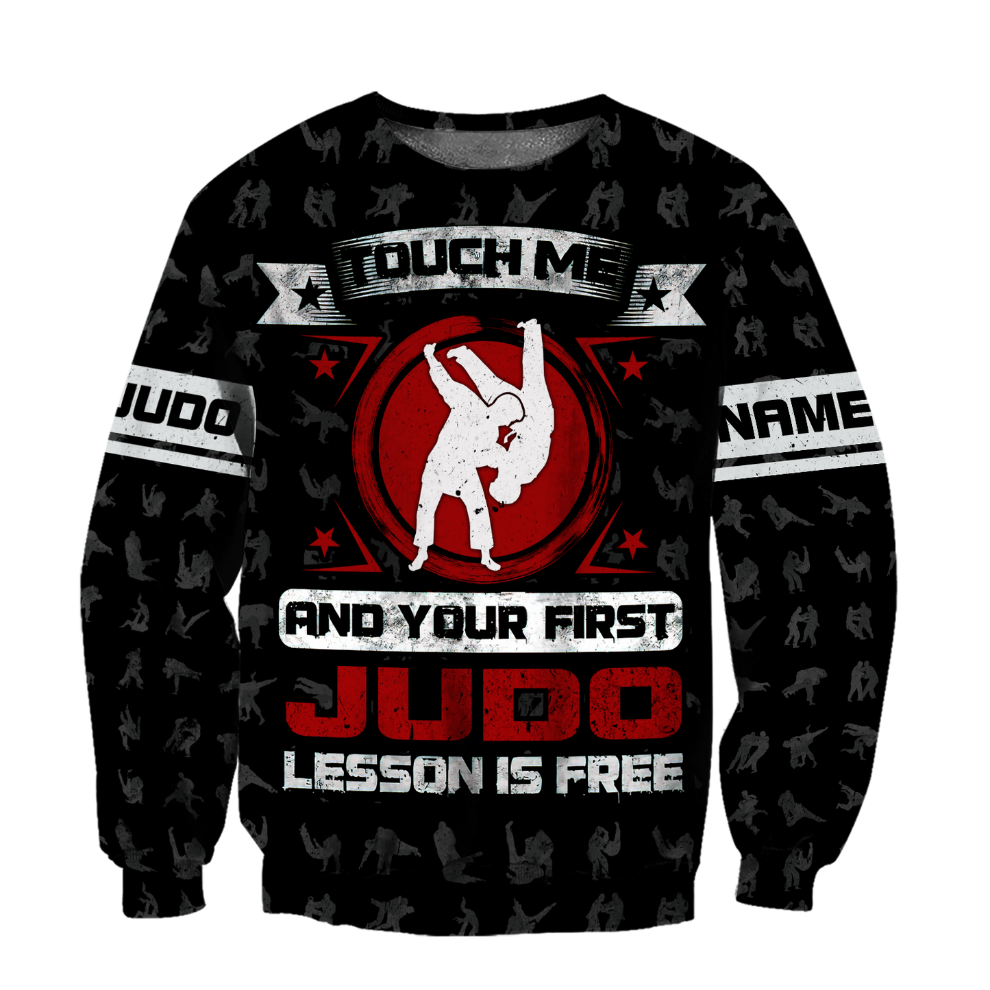 Customize Name Dont Touch Me Judo Hoodie For Men And Women TNA05042103