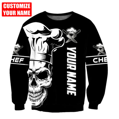 Custom Name Master Chef 3D All Over Printed Unisex Shirts