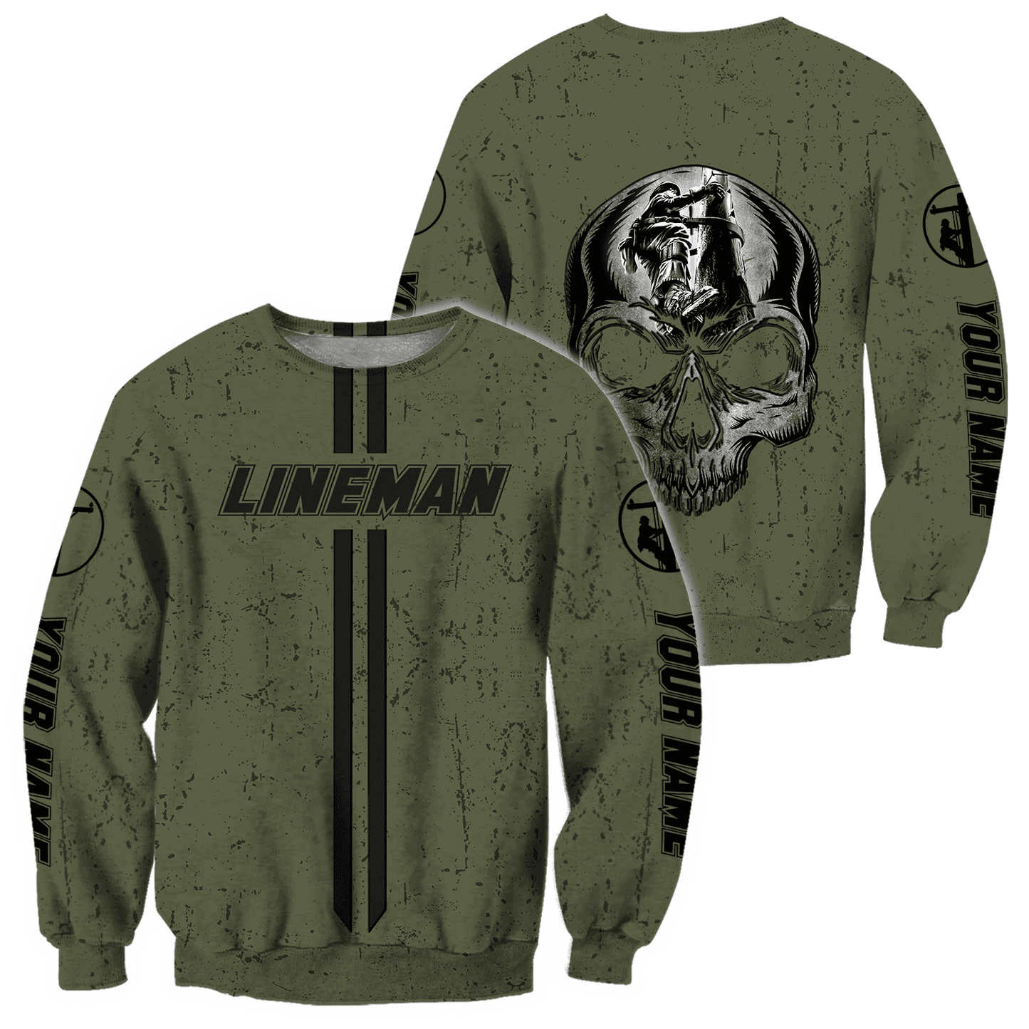 Customize Name Lineman Hoodie For Men And Women HHT14052104