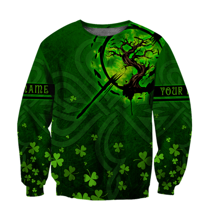 Premium Unisex Hoodie Irish St.Patrick Tree Of Life ML