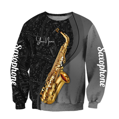 Personalized Saxophone 3D All Over Printed Unisex Shirts TN