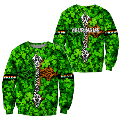 3D All Over Printed  Irish   St Patrick Day Unisex Shirts SN07022101 Custom Name XT