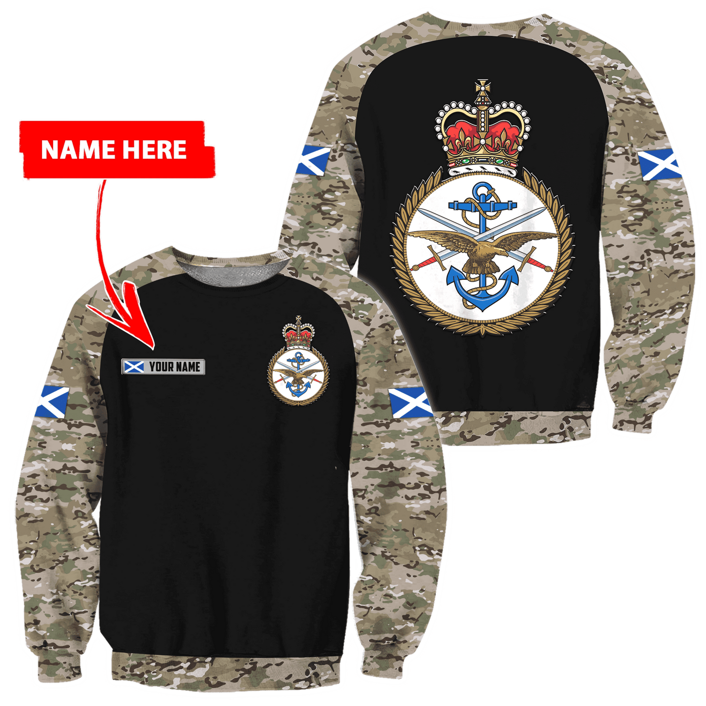 Scottish Army 3D Printed Clothes Pi21042105