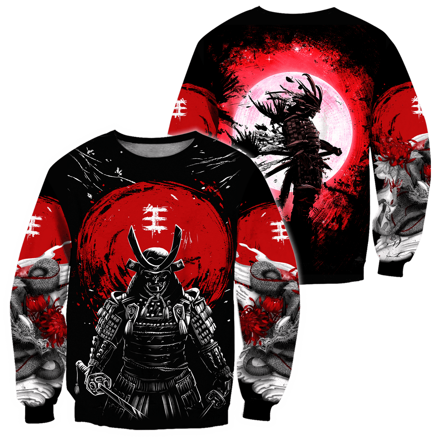 Japan Tattoo 3D All Over Printed Unisex Shirts