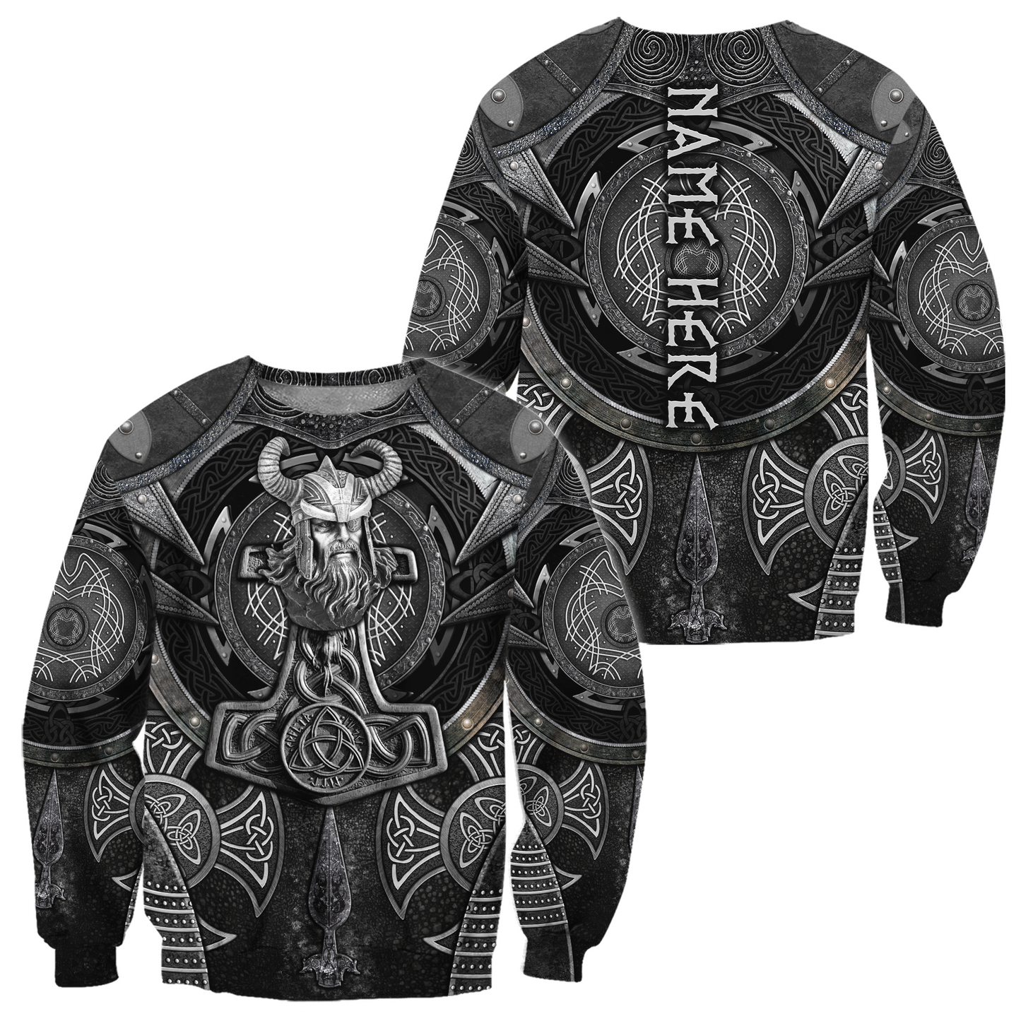 Customize Viking 3D All Over Print Hoddie