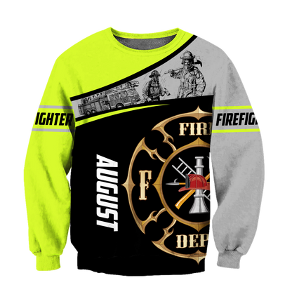 August Firefighter Hoodie For Men And Women MH28012120
