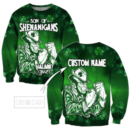 3D All Over Printed  Irish   St Patrick Day Unisex Shirts  VP26022104 Custom Name XT