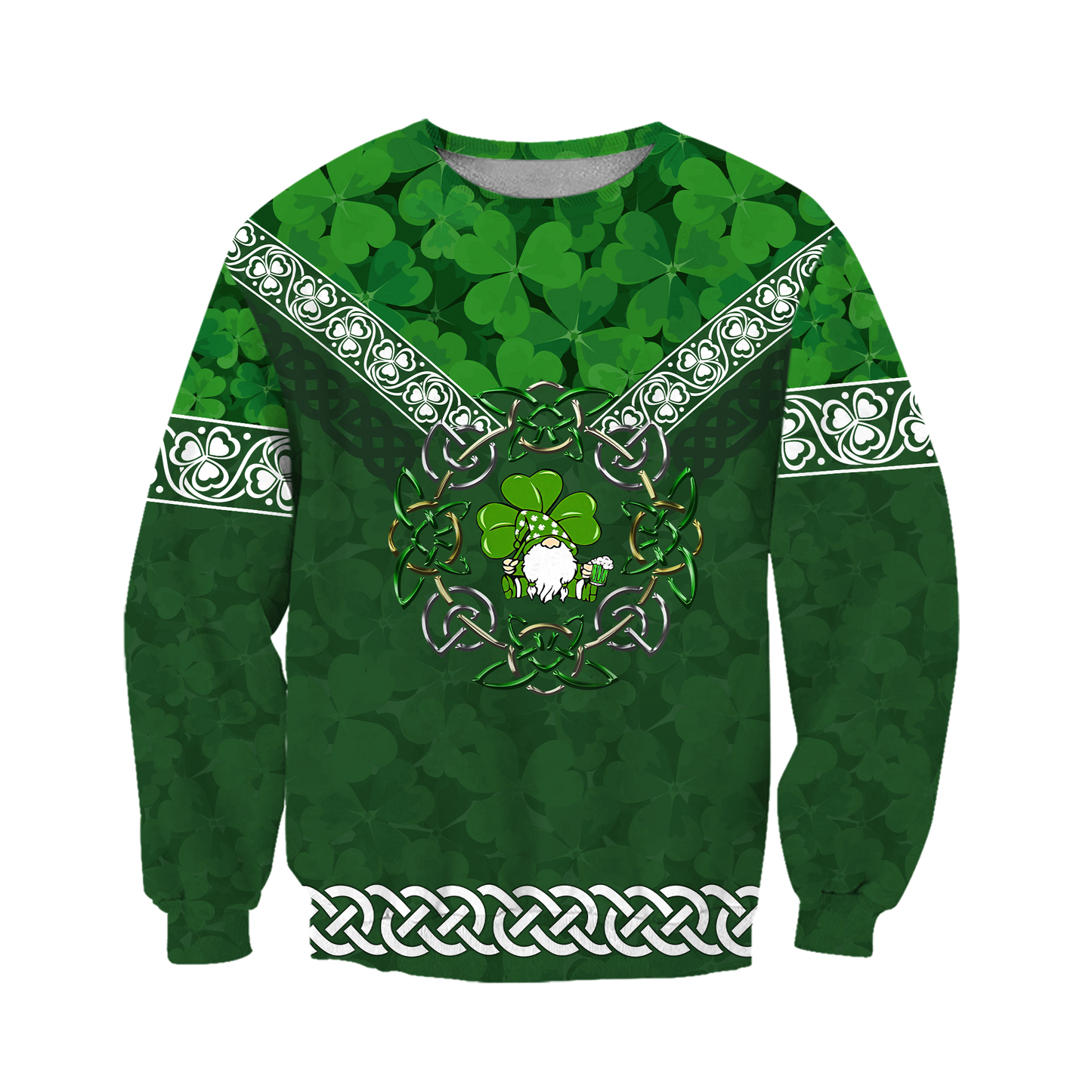 Premium Irish Saint Patrick's Day 3D All Over Printed Unisex Shirts