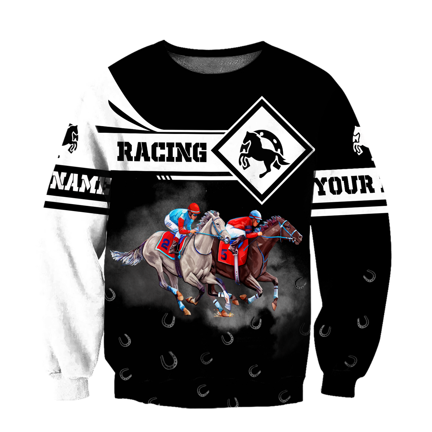 Personalized Horse Racing 3D All Over Printed Unisex Shirts