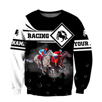 Personalized Horse Racing 3D All Over Printed Unisex Shirts
