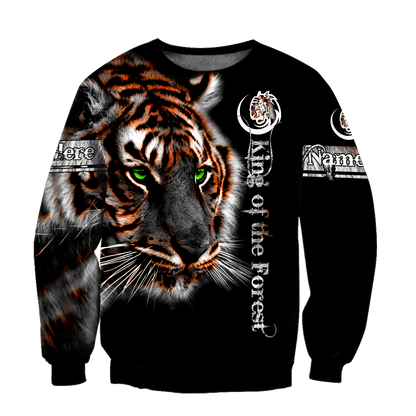 Personalized Name Tiger 3D All Over Printed Unisex Shirts