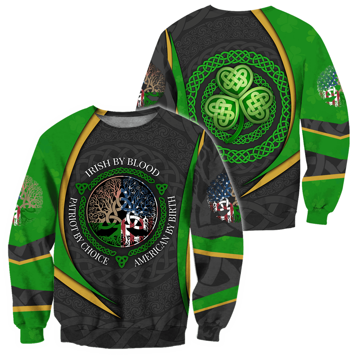 Irish Saint Patrick Day 3D All Over Printed Unisex Shirt