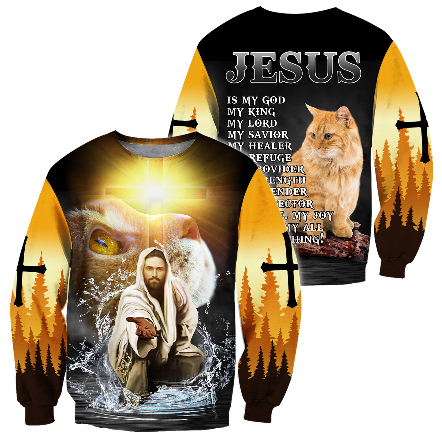 Premium Jesus 3D All Over Printed Shirts For Men and Women